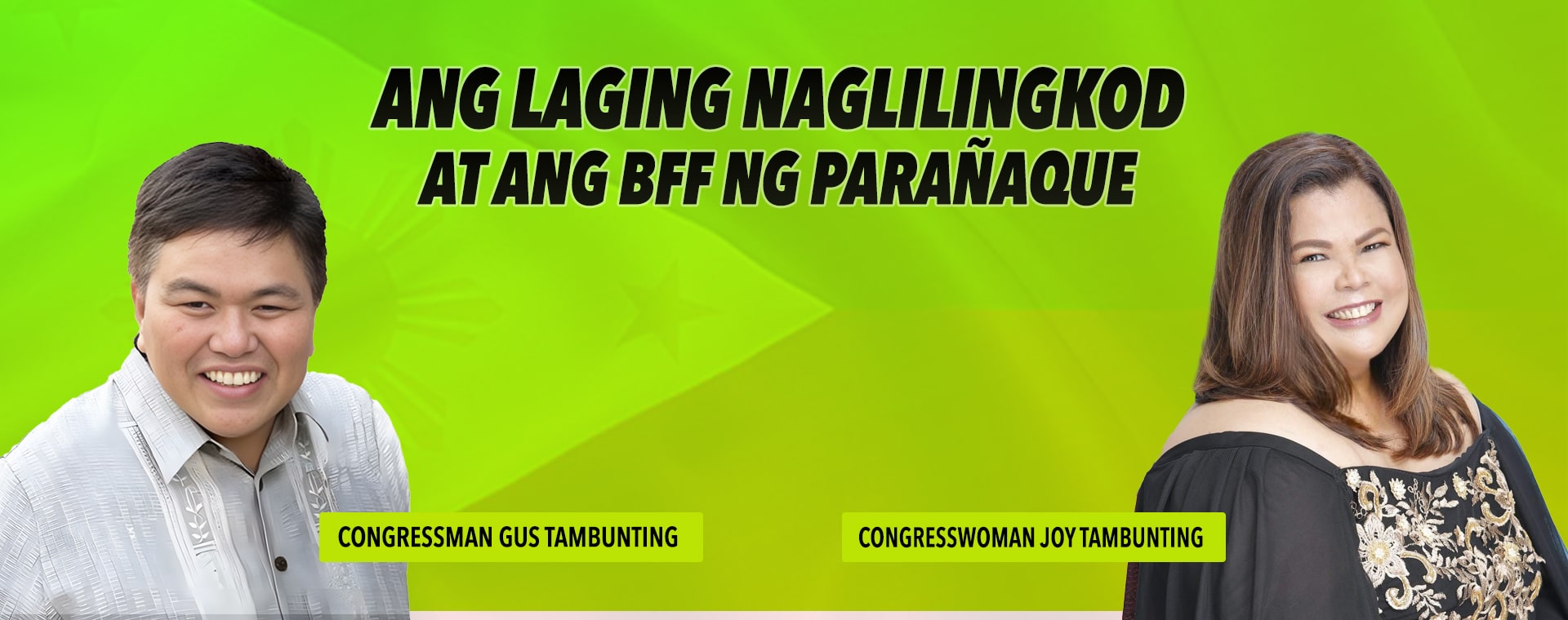 LAGING NAGLILINGKOD AT BFF NG PARAÑAQUE